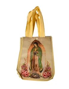 Eco-Friendly Handbag Nuestra Señora de Guadalupe Design Small Compact for Everyday Use Sustainable Fashion Accessory