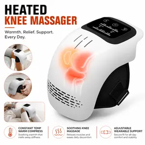 1 Piece Portable Comfort Electric Knee Massager Rechargeable Knee Massage Machine, Personal Care Appliances Gifts for Black Friday Gifts and Christmas
