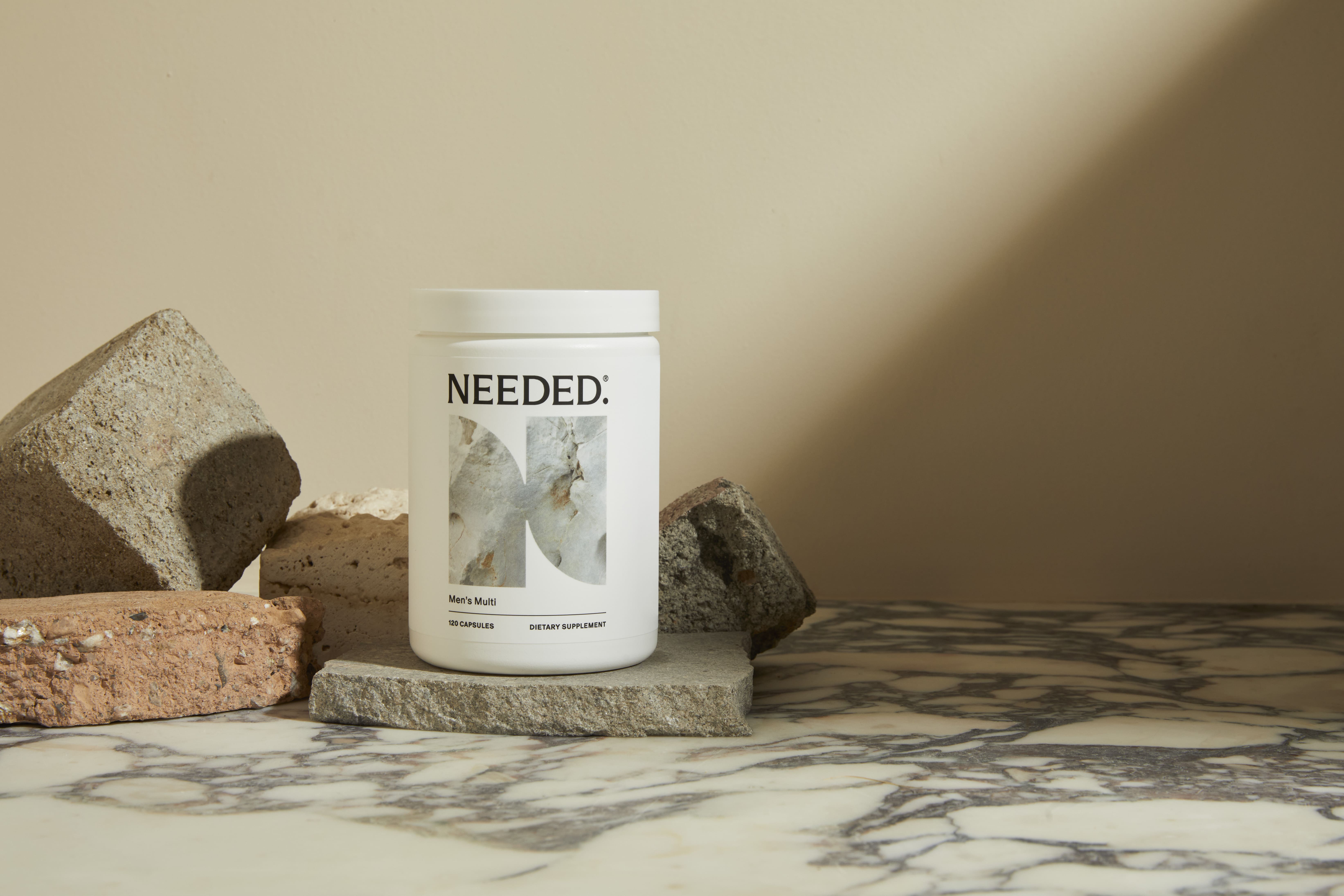 Needed. Men's Multi 120 Capsules 1 Month Supply for Overall Health Fertility Energy & Immune Health with D3 2000IU B12 Vitamins 200 MCG Selenium Optimal Nutrients for Men's Health - Fitness Needed. Men's Multi 120 Capsules 1 Month Supply for Overall Health Fertility Energy & Immune Health with D3 2000IU B12 Vitamins 200 MCG Selenium Optimal Nutrients for Men's Health - Fitness