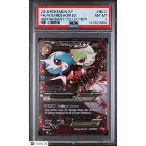 2016 Pokemon XY Generations Radiant Collection M Gardevoir EX #RC31 8 FA