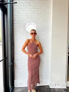 Tatum Halter Midi Dress