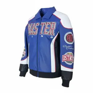 8IGHTH/DSTRKT 'Master Mind' Varsity Jacket (Royal Blue) DF5505