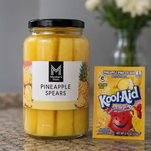 Piña Colada Pineapple Spears | Viral Kool-Aid Pineapples