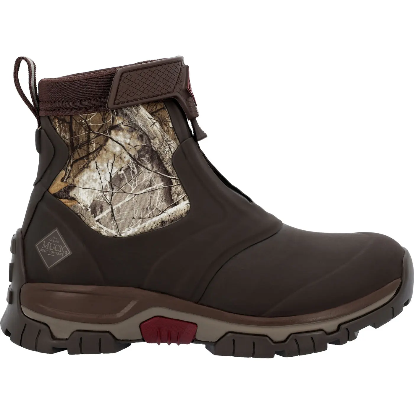 Women's Realtree EDGE® Apex Zip Mid Ankle Boot Dual Density Footbed with Memory
