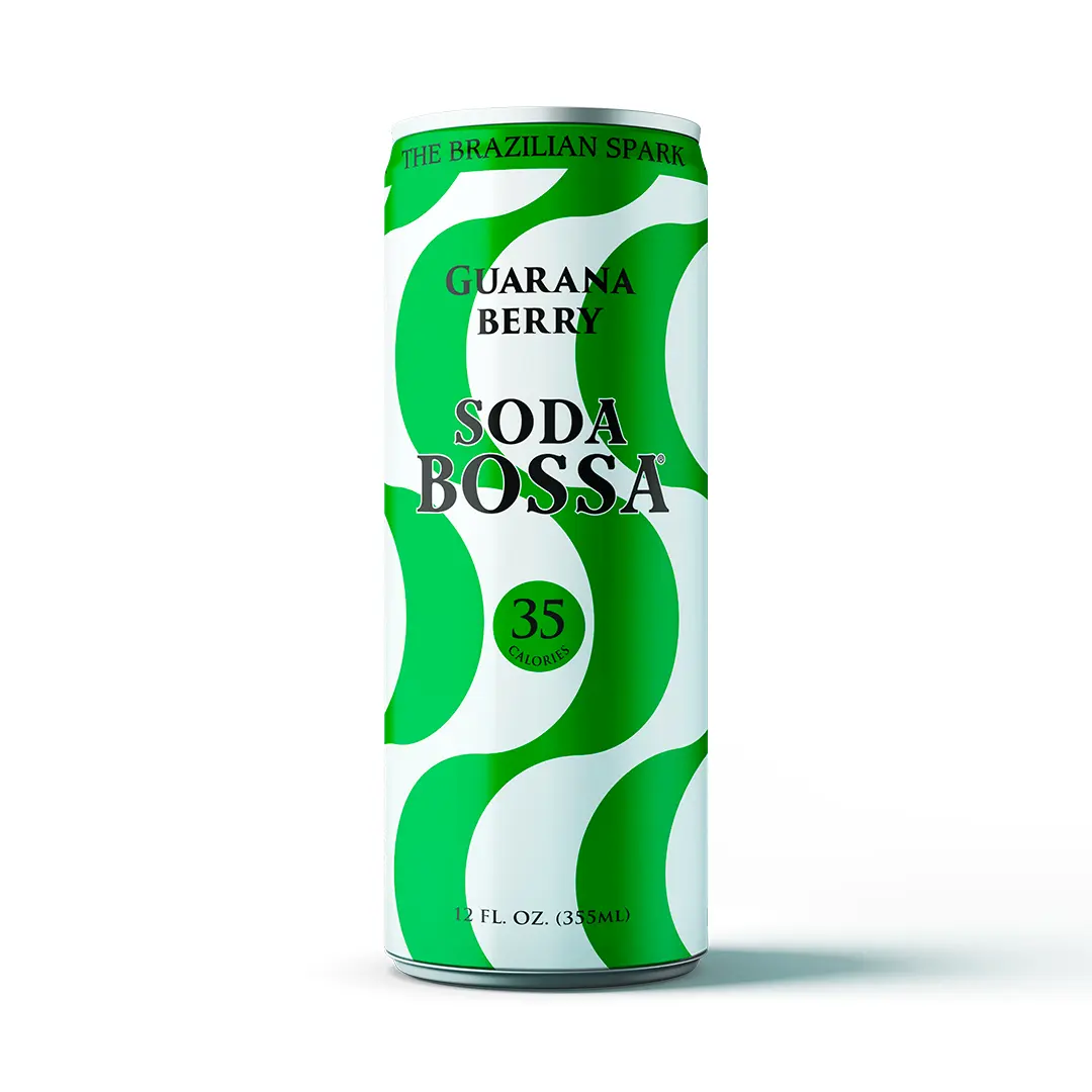 Soda Bossa Guarana Berry - Refreshing Beverage