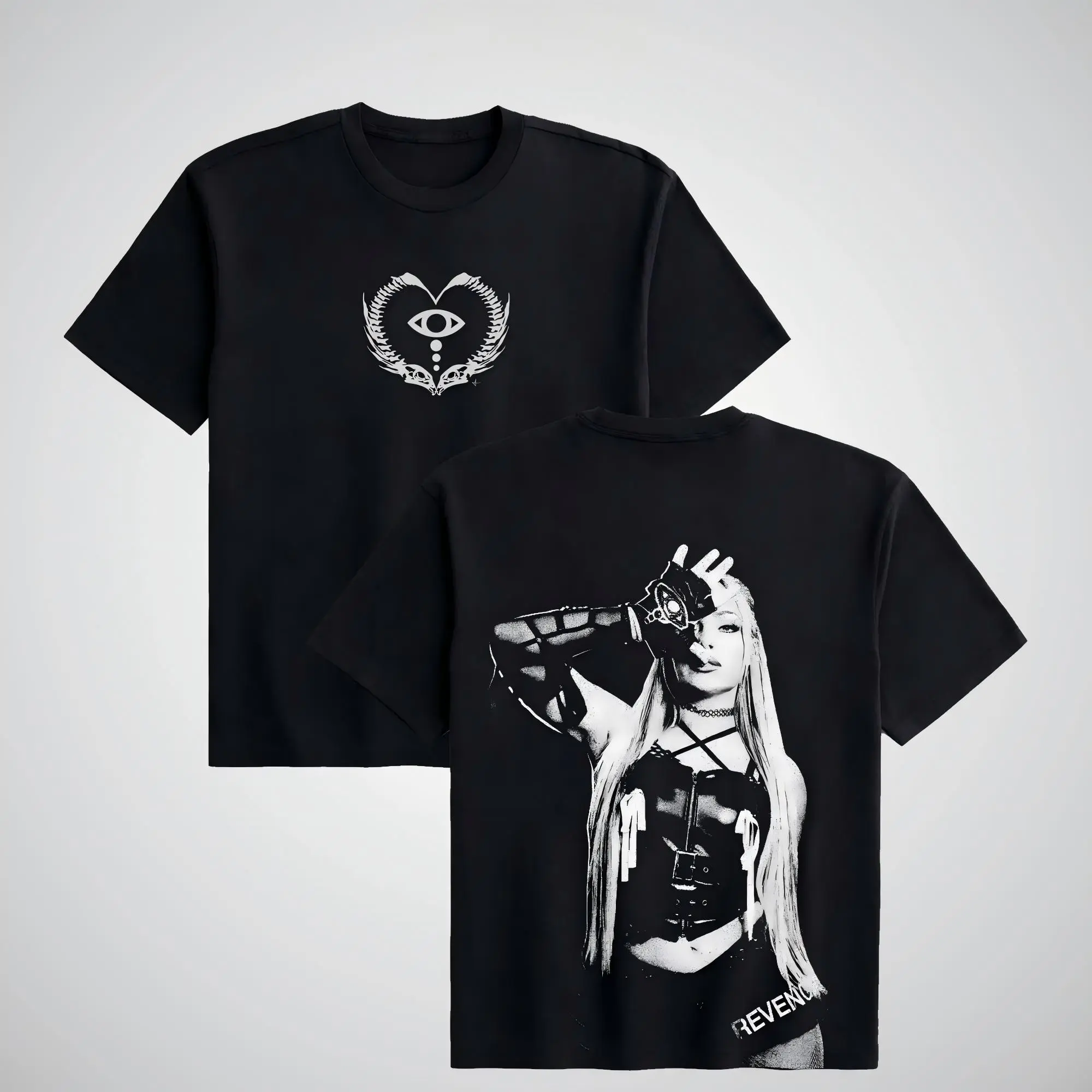 Women's WWE Liv Morgan & Dominik Mysterio Graphic T-Shirt - Unisex Vintage Soft Breathable Classic Fitted Polyester Short-Sleeve Round Neck Casual Streetwear, Cold-Wash Gift for Fight Fans, Shortsleeve, Cold-Wash Care