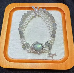 Natural moonstone bracelets DIY gifts Women's gifts Birthday gifts Charming bracelets