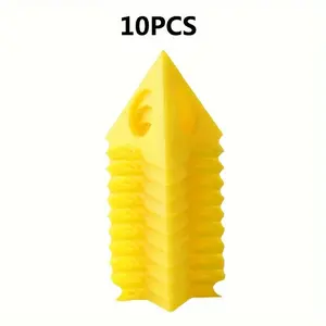 10 Piece Plastic Palette Rack, Triangular Paint Holder, Portable Painting Support Block, Art Student Tool, Multi-Functional Storage Rack