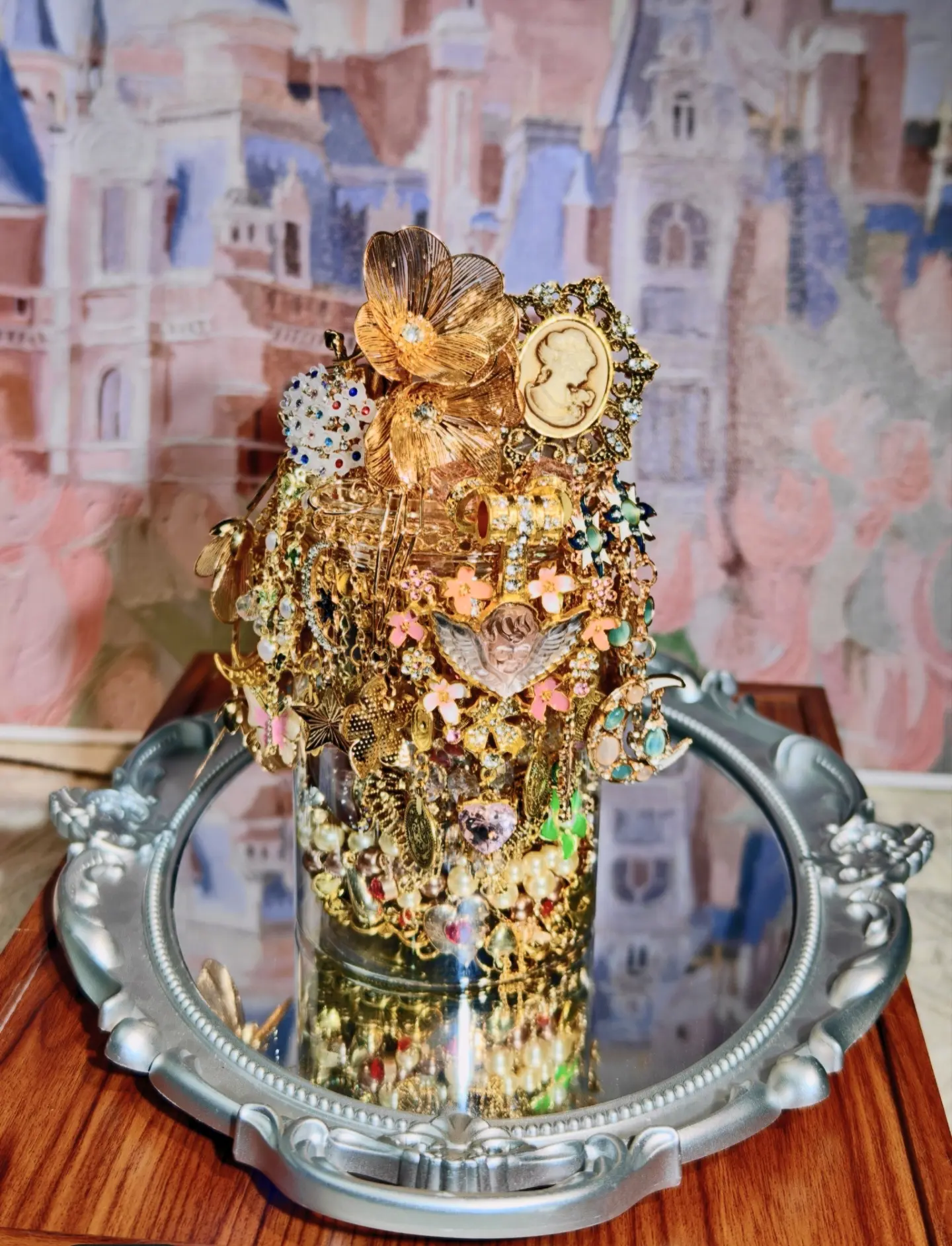 Golden Muse (45pcs) | MIYA Jewelry Jar | Handcrafted Theme Collection | Brand New & Unused | Fixed Design | Creator Favorite