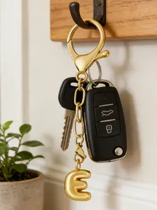 Mini 26 Letter Initial Keychain, Trendy Cute Keychain, Cute Copper Material, Perfect for Women, Bag Charm, Birthday Gift, Small and Stylish