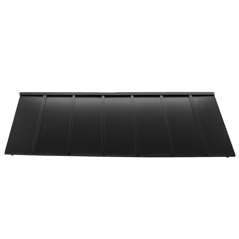 VEVOR Fixed Metal Awning 80 x 36 in,  Window Awning Door Canopy, Stable Triangle Steel Frame Exterior Awnings Rain, and Snow Sunlight Protection for Door Entrance, Windows, Porches, Balconies