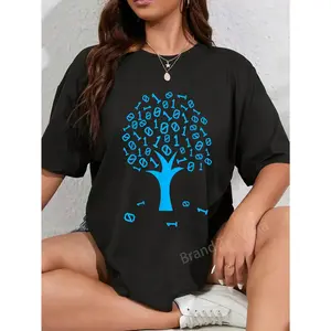 100% Cotton Binary Tree | Computer Science Lovers Coding T-Shirt T-Shirt