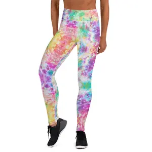 Tie Dye Bubble Gum Leggings