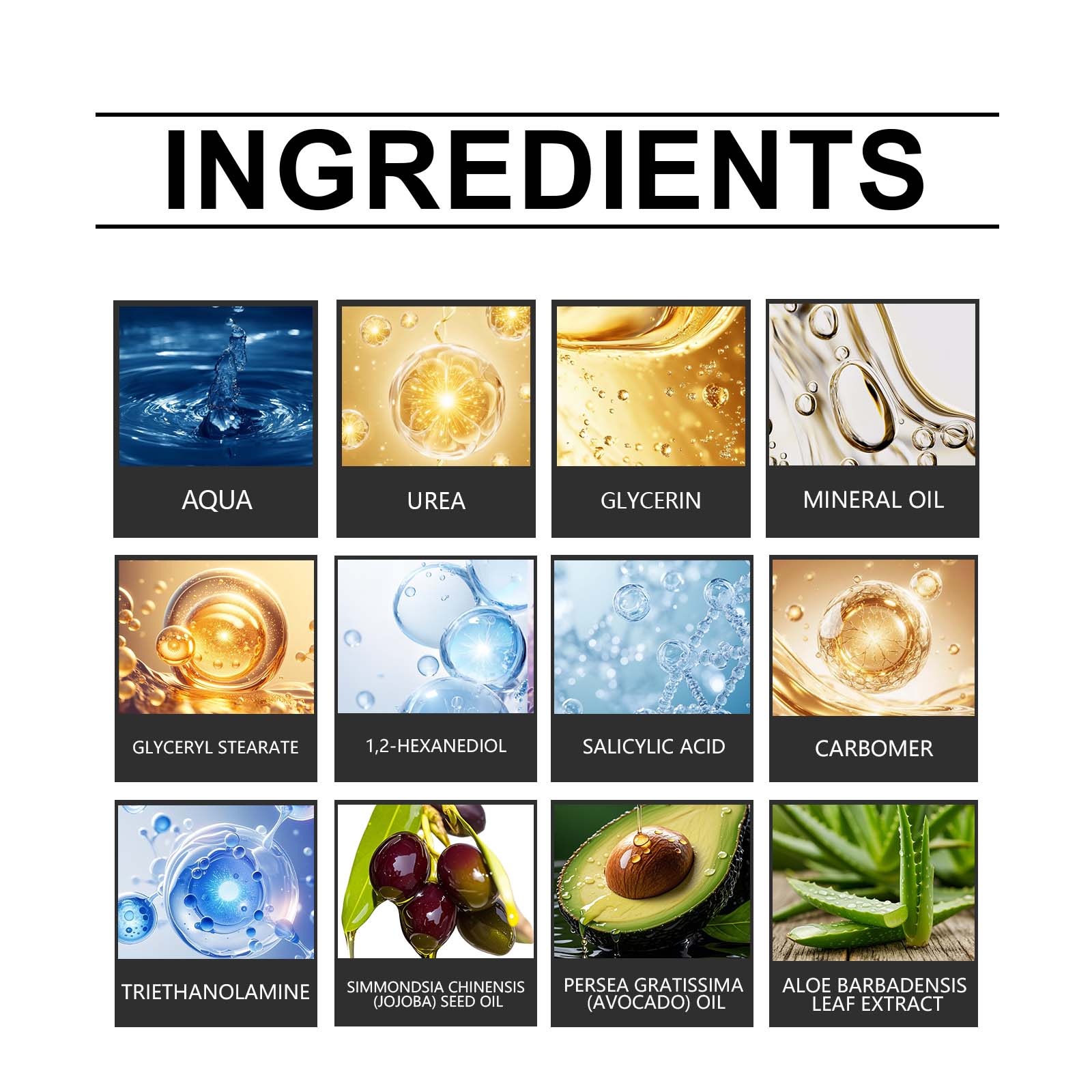 OceAura Foot Moisturizing Cream Nourishes and hydrates to care for foot skin, lightweight and easily absorbed