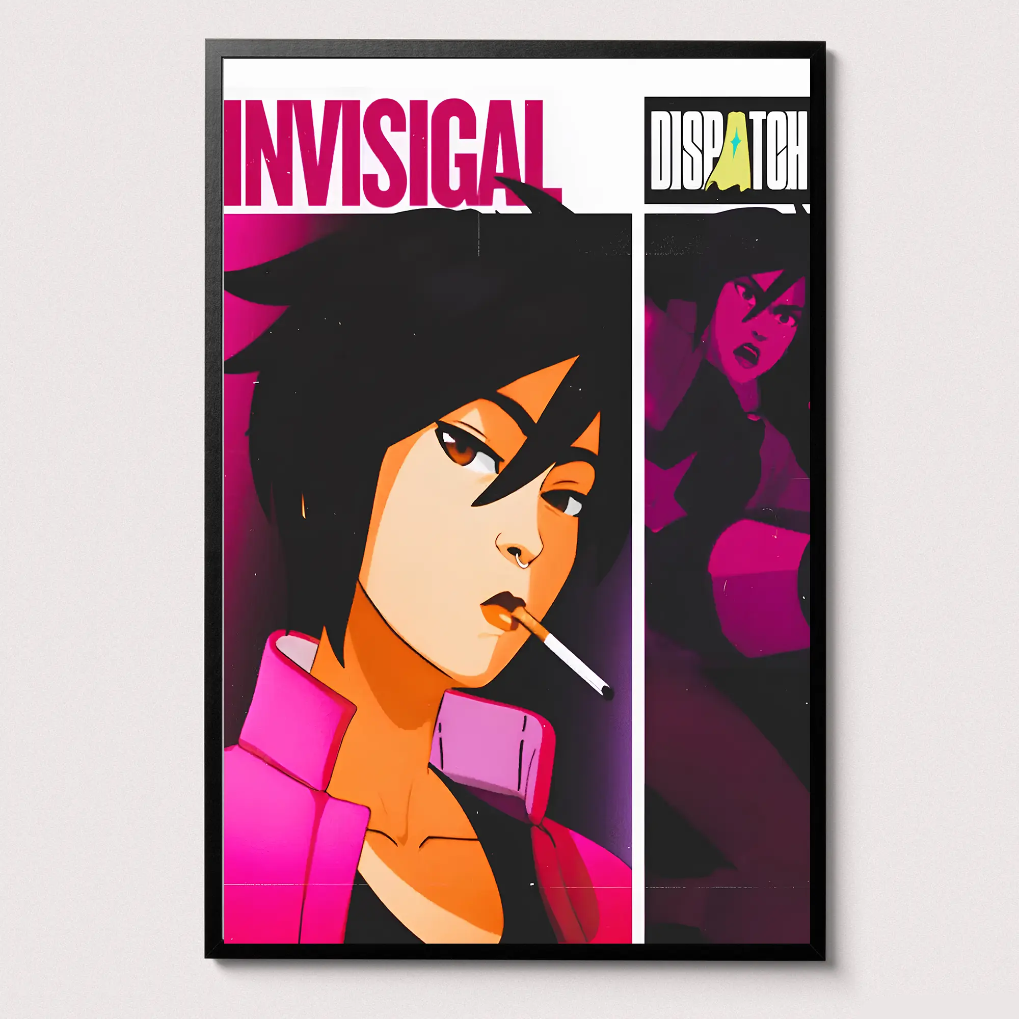 Invisigal – Dispatch Character Poster Ver 1 – Bold Portrait Art for ...