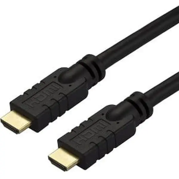 Startech Male-to-Male HDMI Audio & Video Cable with Ethernet, 49.2 ft Digital Connector for Computers & Peripherals