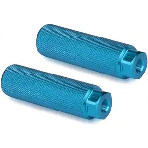 Pegs 2 count Aluminum Alloy Anti-Skid Lead Foot Bicycle Pegs 3/8 inch Axles