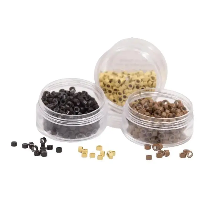 Micro Links Cylinders Beads for Hair Extensions