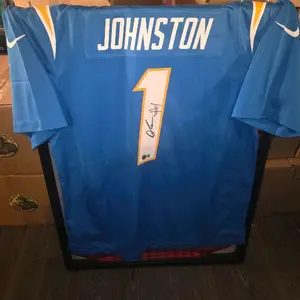 Quinton Johnston Authentic signed jersey