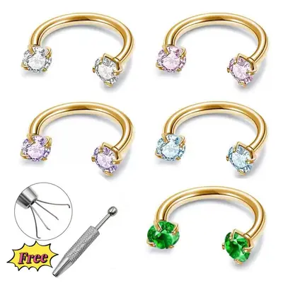 Difference Between 16g 18g and 20g Nose Ring TikTok Shop