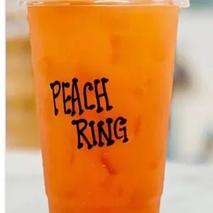 5 count SUGAR FREE Peach Ring LOADED TEA 200mg caffeine READY TO MIX