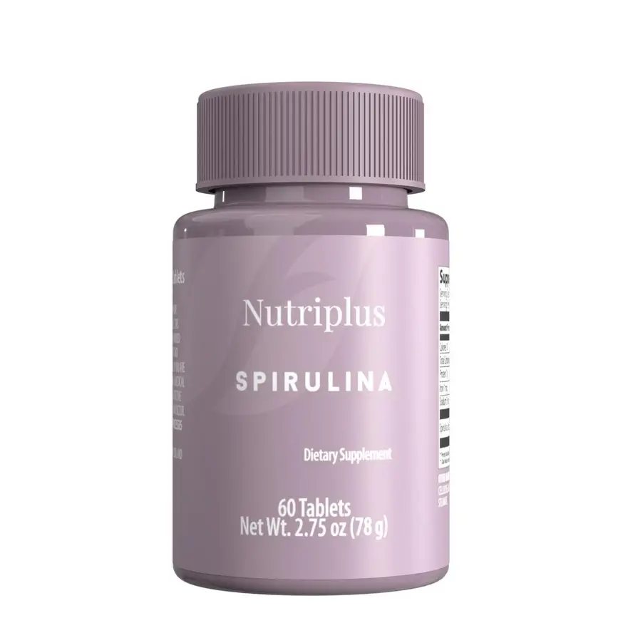Nutriplus Spirulina Tablet 60pcs - Dietary Vitamin Supplement Nutriplus Spirulina Tablet 60pcs - Dietary Vitamin Supplement