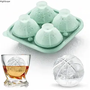 Soccer Ball Ice Cube Molds for Drinks Party