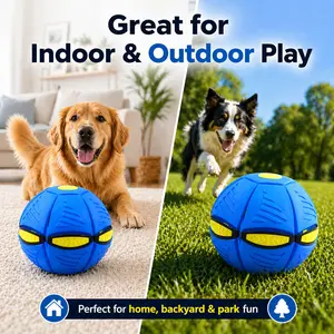 Bouncing Ball Magic Metaball Interactive Dog Toy 6.1 Inch Textured Fetch Ball for Indoor & Outdoor Play Perfect for Home Backyard & Park Fun