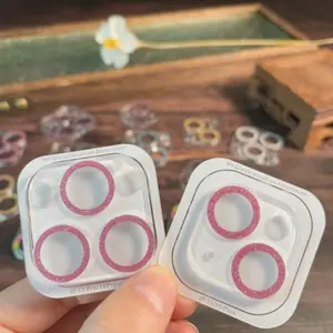 【New Release】 Full Coverage Steel Body Tempered Glass Camera Protector for iPhone 16/16 Plus/16 Pro/16 Pro Max - Protect Your Phone's Precious Camera Lens