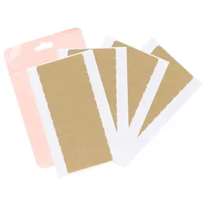 Hair Extension Tape Replacement, Double-Sided Professional Strength, No Residue, 1.6*0.3 Inch Haircut without Heat