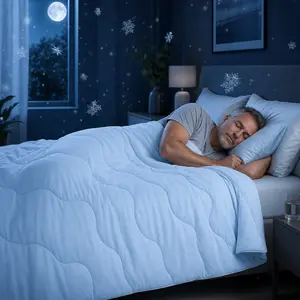 JOLLYVOGUE Summer Cooling Comfort for Hot Sleepers, lightweight summer ,Ice Cream Blanket,Summervibes,Comfy Bedding,RayonDerived from Bamboo,Breathable Oversized Design, Lightweight, Teenage Bedroom Accessories, Cooling Blanket