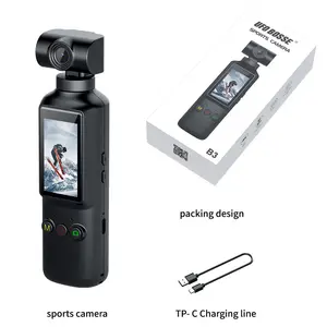 4K high definition pocket sports camera Mini handheld camera Outdoor camera WIFI rotatable wireless vlog xtra