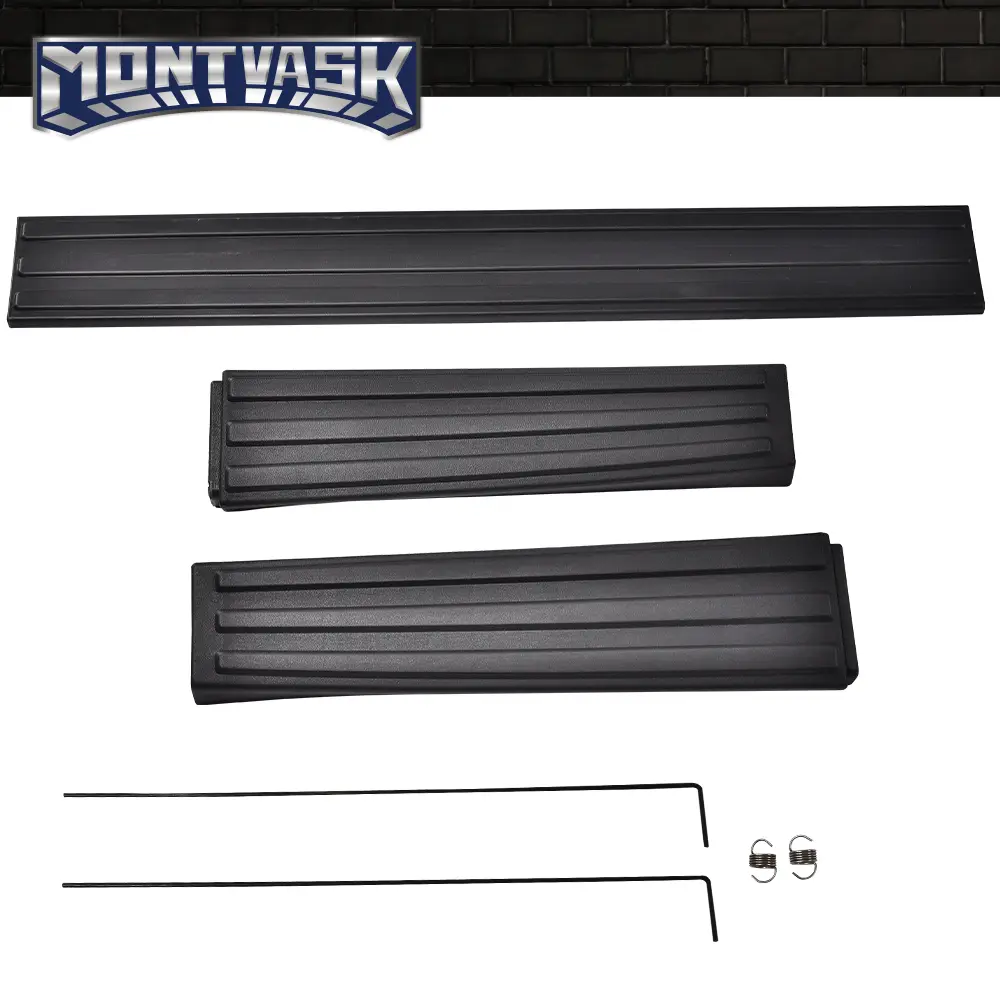 CROSSDESIGN Flexible Flex Step Tailgate Molding Trim Cover, Ultra-Strong Lightweight ABS Truck Rear Car Accessories, Compatible with 09-14 Ford F150