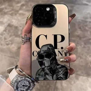 Creative CP Pattern Phone Case, Fashion Phone Protective Case, Anti-drop Phone Cases Compatible with iPhone 16 15 14 13 12 11 Pro Max, Cover, Casing