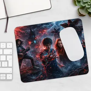 Stranger Mouse Pad with Non-slip Rubber Base for Smooth Gaming and Office Use Theme Ideal for Gamers and Office Tasks Enhance Your Workspace with Style