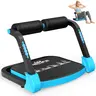 Unisex Foldable Abdominal Machine - Abdominal Workout Equipment, Adjustable Ab Trainer, Exercise Equipment, 3-Level Adjustable Resistance, Heavy-Duty Steel Frame, 330lbs Capacity, No Assembly, Folds in 2 Seconds, Core Strength Training,outdoorfun