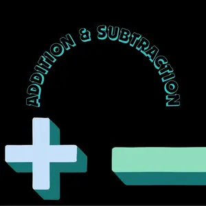 Educational Math Bundle - Addition and Subtraction Flash Cards with Marker and Multiplication Set