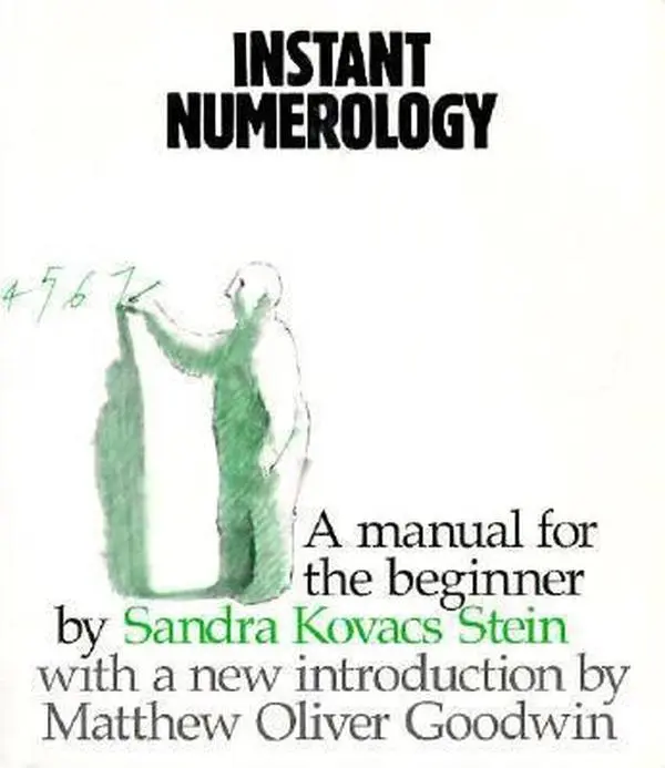 Used Book - Instant Numerology (Paperback) by Sandra Kovacs Stein - English Beginner's Manual, Handbook That Applies & Interprets Numerology Concepts, Personal Growth