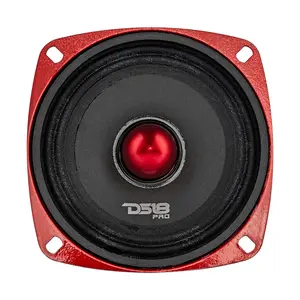 DS18 DS-PRO-X4.4BMSL PRO-X 4 Inch Shallow Mid-Range Loudspeaker with Bullet 200 Watts 4-Ohm DS18