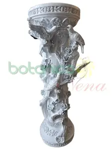 Pedestal/Base Blanca Palomas Para Obatala 36"x12"