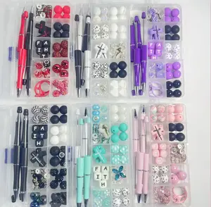Silicone Focal Beads set Beadale Pen  Box Kit