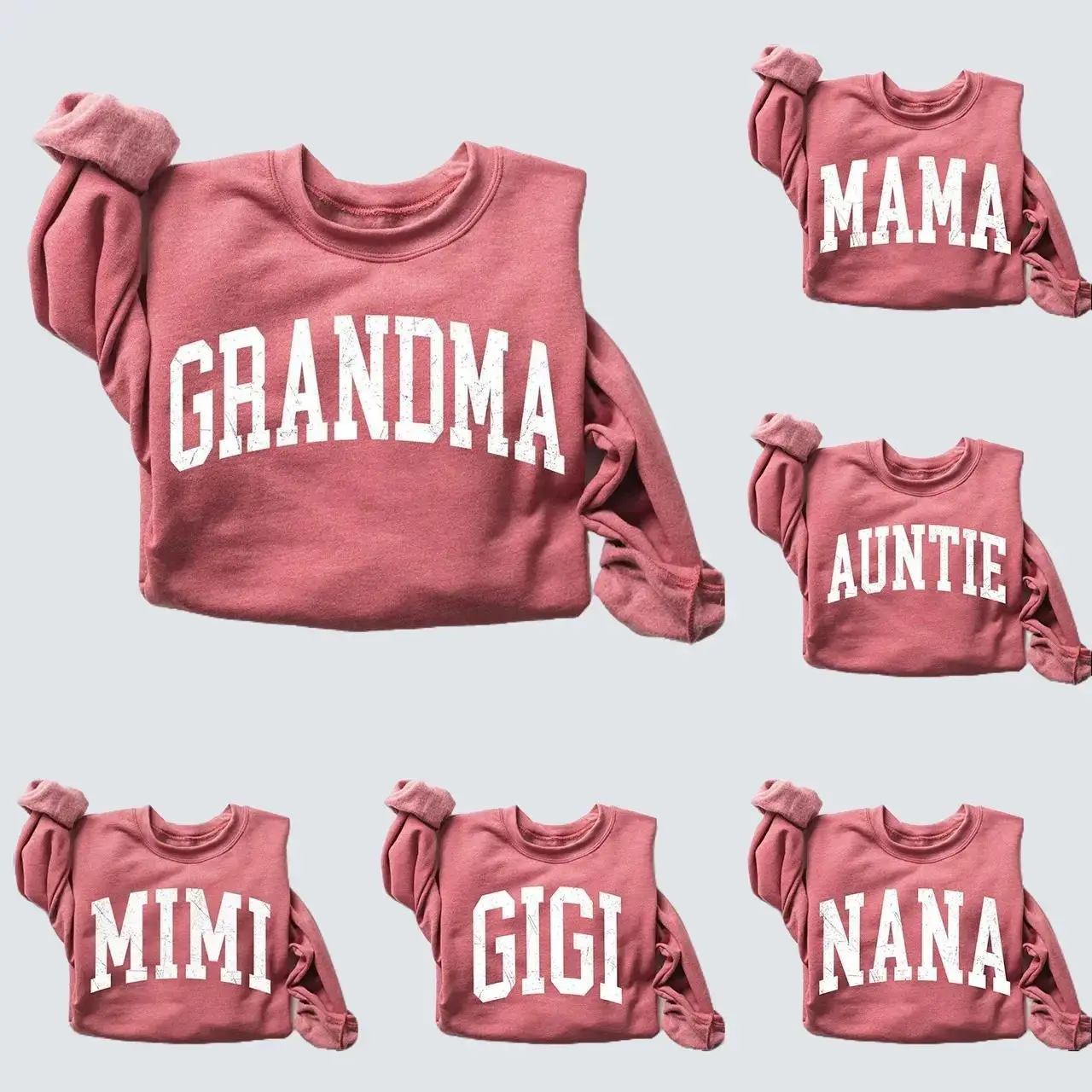 Personalize Mom Gift For Grandma Sweatshirt, Mothers Day Gift, Nana Sweatshirt, Tante Sweater, Tia Sweatshirt, Mommy Shirt, Mama Gift