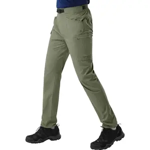 Pioneer Camp Men's Hiking Pants Quick Dry Lightweight Fishing Work Tactical Pants for Men Travel Trousers