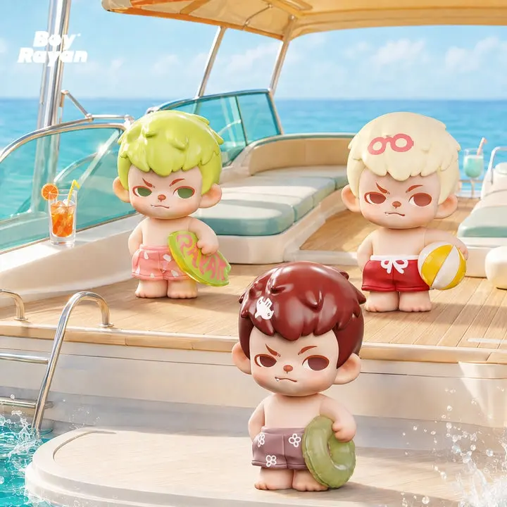 TNTSPACE Rayan Splash Into Summer Mini Series Plastic Figurine Blind Box Collectible