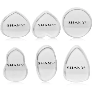 SHANY Transparent Silicon Gel Makeup Foundation Blender Sponge Clear Puff SHANY Transparent Silicon Gel Makeup Foundation Blender Sponge Clear Puff