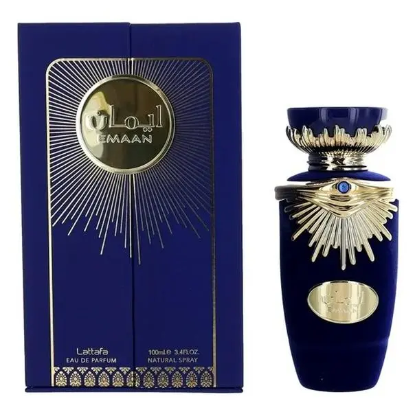 Lattafa Emaan 100ml EDP Women's Perfume - High Quality Arabian Bottle Fragrance, Elegant Women's Fragrance, Alluring, Daily Wear Single Item, Bottle Women's Fragrance