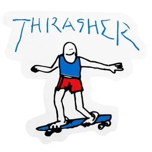 Thrasher Magazine Gonz Logo Sticker