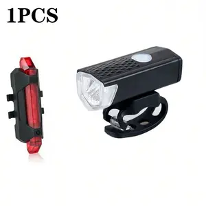 Super Bright LED Bike Lights Set Mtb Lights 800lm USB Rechargeable Mountain Bicycle Flashlight Cycling Gear Bike Accessories Bicycle Equipment