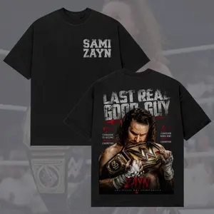 Sami Zayn Shirt, Last Real Good Guy Shirt, WWE Shirt, WWE Merch, Gift For Wrestling Fans
