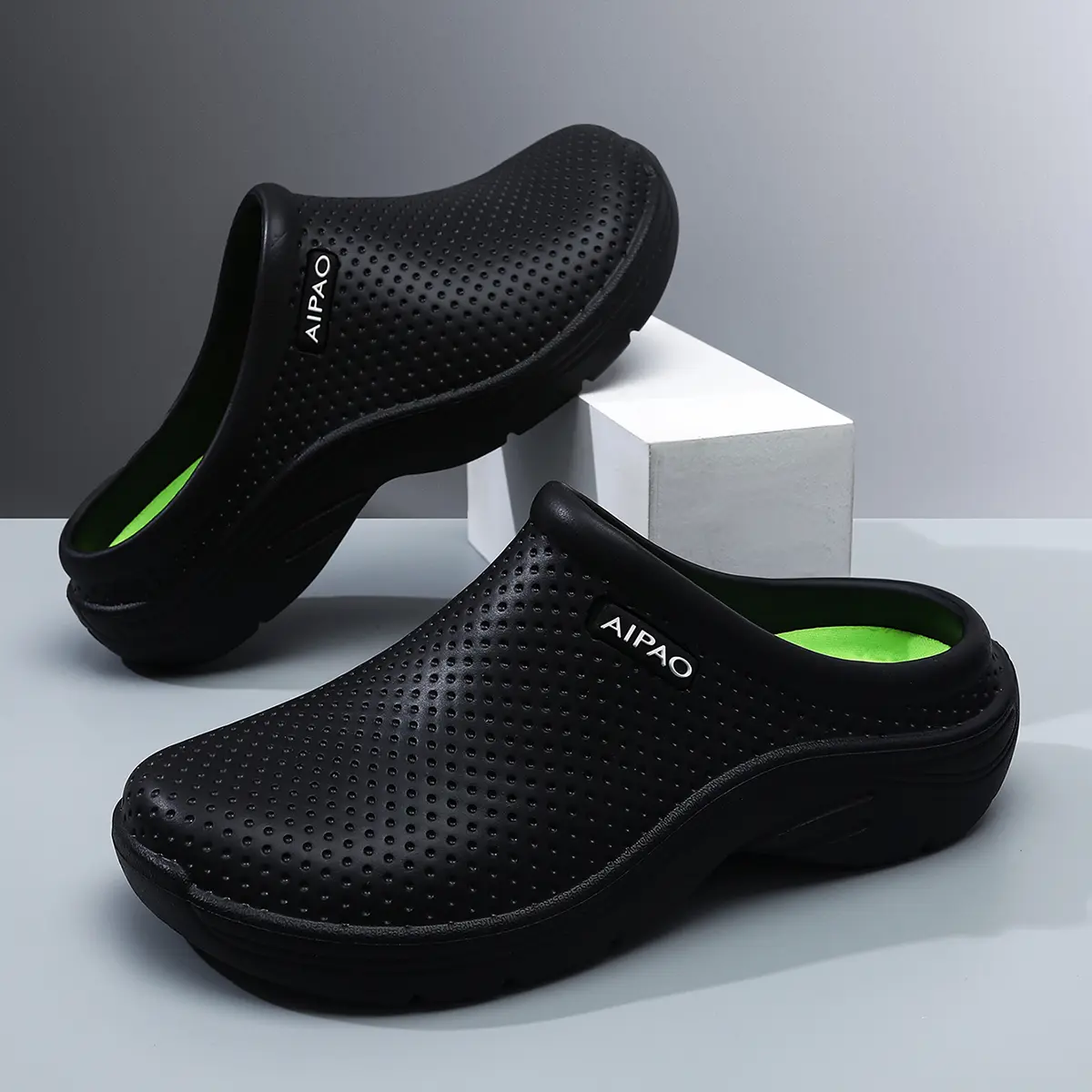 Men's & Women's Waterproof Slip-Resistant Minimalist Round Toe Work & Safety Kitchen Chef Shoes - Fabric, Easy-to-Clean, Lightweight, Comfortable, Durable Footwear